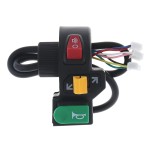 Handlebar switch for motorcycle - horn, lights and blinker, model IV